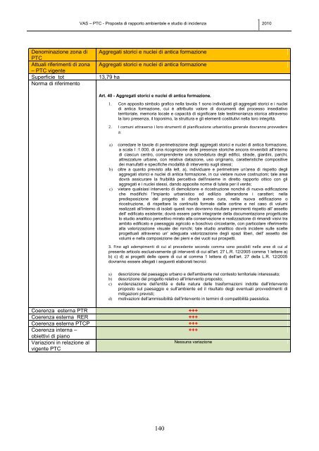 rapporto ambientale VAS PTC - Parco di Montevecchia e della Valle ...