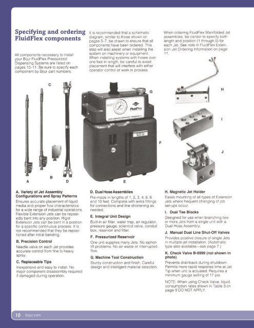 FluidFlex Pressurized Dispensing System Brochure ... - Perma