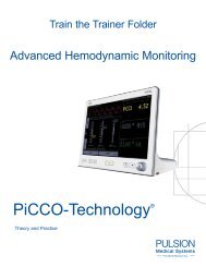 PiCCO-TechnologyÂ® - PULSION Medical Systems SE
