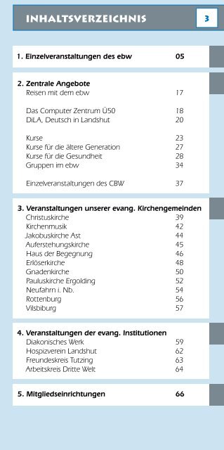 evangelische erwachsenenbildung landshut - Evangelisches ...