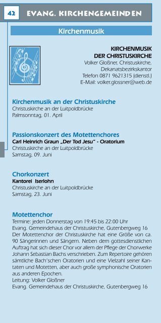 evangelische erwachsenenbildung landshut - Evangelisches ...