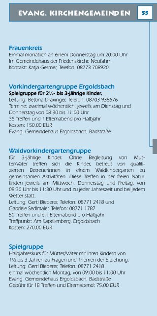 evangelische erwachsenenbildung landshut - Evangelisches ...