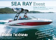 SEA RAY Event - Boote Feichtner