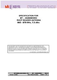 MT-242040/NRH-Complete Spec - MTI Wireless Edge Ltd.