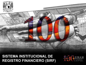 sistema institucional de registro financiero (sirf) - Dirección General ...
