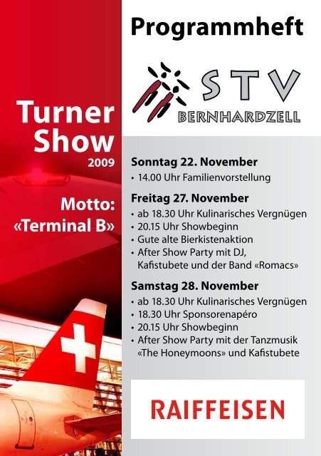 Turner Show - STV Bernhardzell