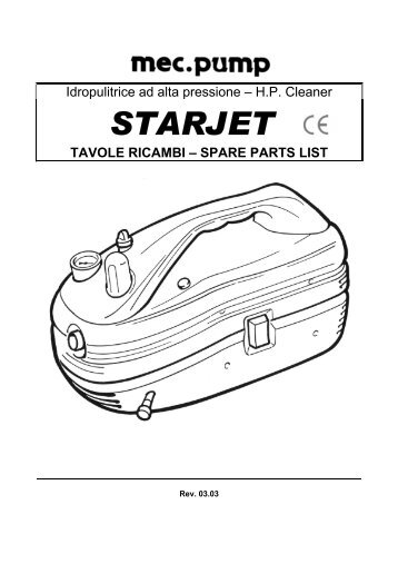 STARJET - High pressure washers