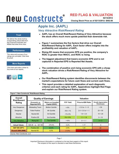 Company Valuation Report - Hidden Gems and Red Flags in the ...