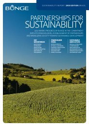 SUSTAINABILITY - Bunge