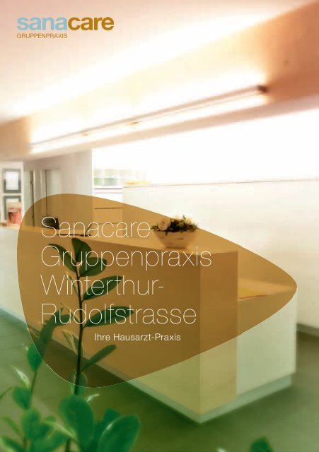 Sanacare Gruppenpraxis Winterthur- Rudolfstrasse