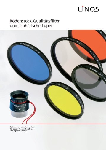 Rodenstock-QualitÃ¤tsfilter und asphÃ¤rische Lupen - Fotohouse