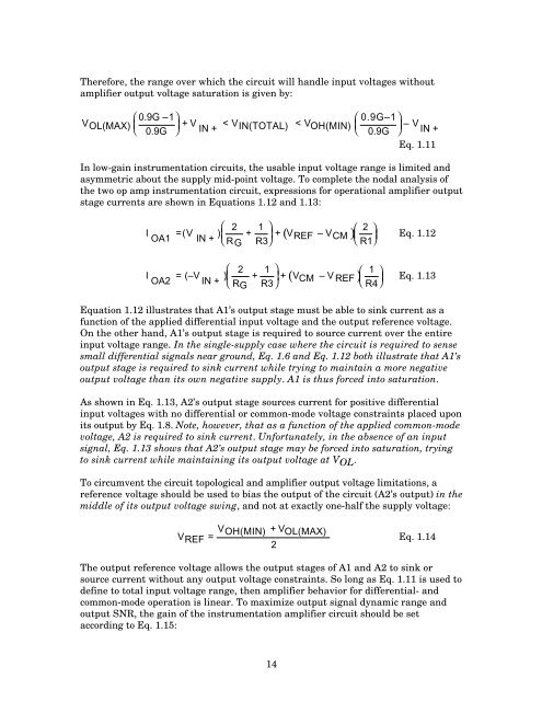 SECTION 1 SINGLE-SUPPLY AMPLIFIERS - Analog Devices