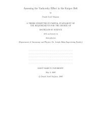 Assessing the Yarkovsky Effect in the Kuiper Belt - Astronomy ...