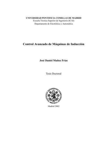 Control Avanzado de MÃ¡quinas de InducciÃ³n