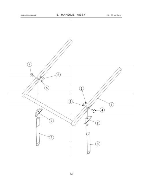 Dishwasher Models JWE-620UA-6B PARTS LIST - Hoshizaki ...