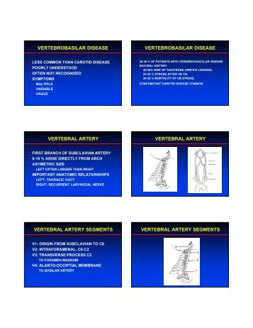 Vertebrobasilar Insufficiency - VascularWeb