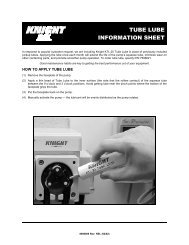 0900085 - Tube Lube Information Sheet