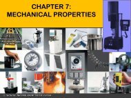 CHAPTER 6: MECHANICAL PROPERTIES