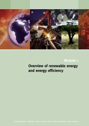 Overview of renewable energy and energy efficiency - unido