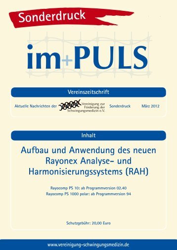 Bakterien - Vereinigung zur Förderung der Schwingungsmedizin