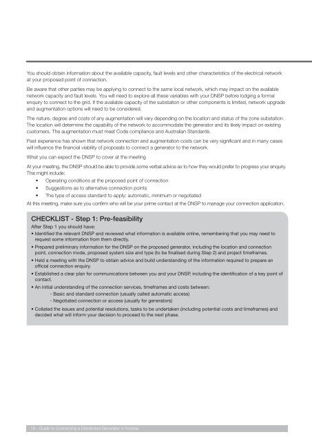 Guide to Connecting a Distributed Generator - Sustainability Victoria