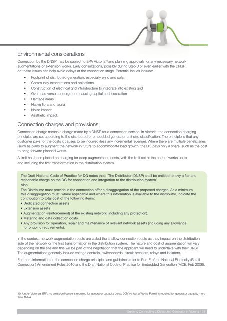 Guide to Connecting a Distributed Generator - Sustainability Victoria