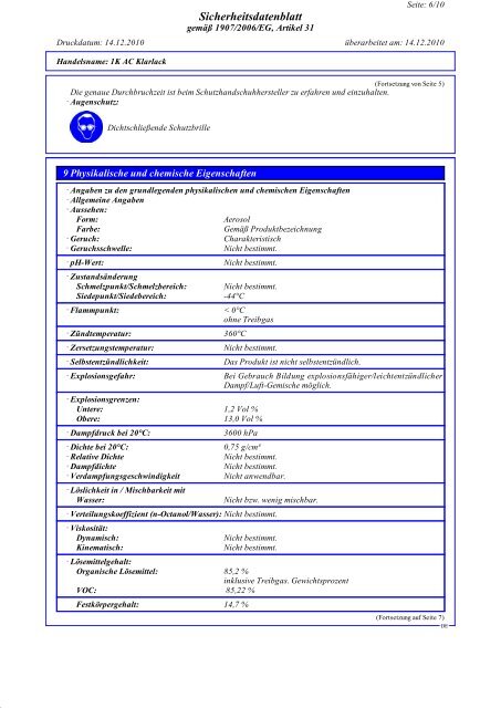 Sicherheitsdatenblatt - Peter Kwasny GmbH