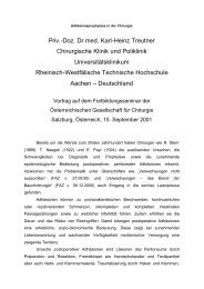 Priv.-Doz. Dr.med. Karl-Heinz Treutner Chirurgische Klinik und ...