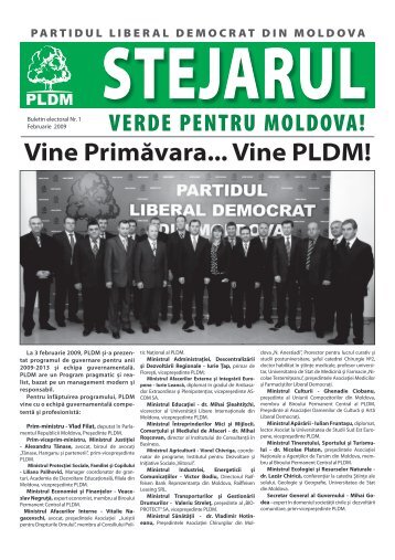 Vine Primăvara... Vine PLDM! - Vlad Filat