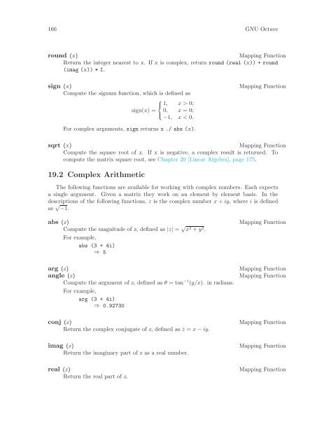 GNU Octave - Local Sector 7 web page