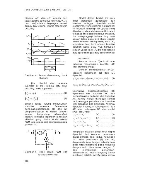 pemodelan lup kendali chopper dc menggunakan ... - jurnalsmartek