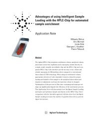 Advantages of using Intelligent Sample Loading with the HPLC-Chip ...