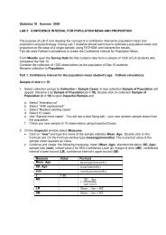 Lab 5 Confidence Interval - UCLA Statistics