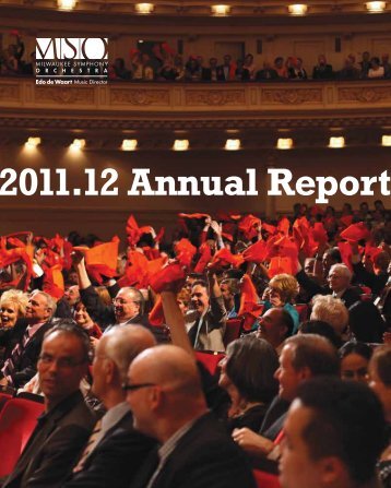 Download our 2011-12 Season Annual Report - Milwaukee ...