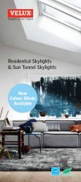 Residential Skylights & Sun Tunnel Skylights - Velux