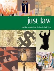 teaching youth about the law in their lives - John Howard Society of ...