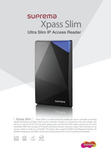 Xpass Slim - Suprema