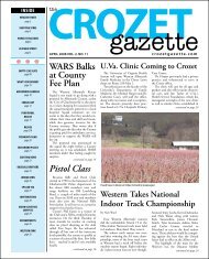 Pistol Classâcontinued from page 1 - Crozet Gazette