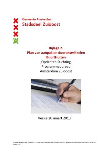 Voortgangsrapportage Oprichten Stg Programmabureau ...