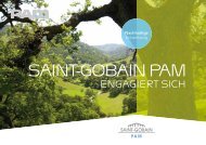 Nachhaltige - saint-gobain pam deutschland