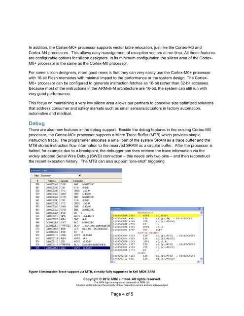 Introducing the ARM Cortex-M0+ processor: The Ultimate in Low ...