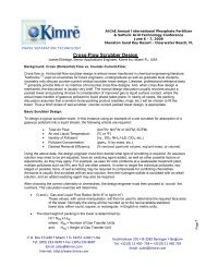 Cross flow scrubber design (AICHE 2008) - UreaKnowHow.com