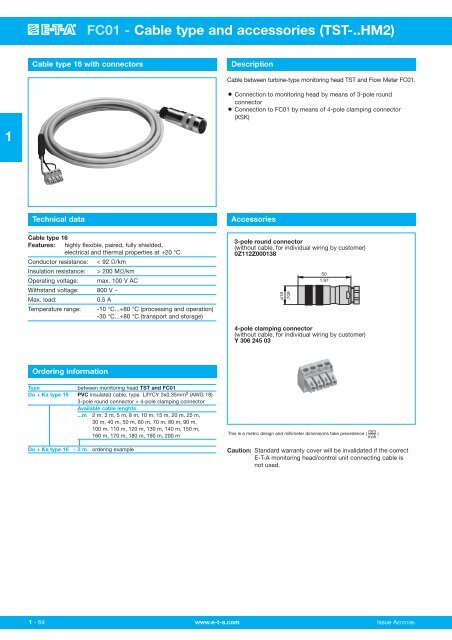 1 Electronic Flow Meter FC01 - FlowVision GmbH