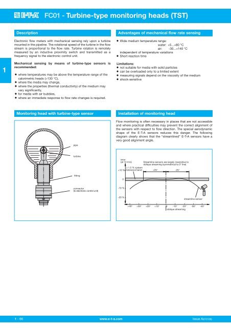 1 Electronic Flow Meter FC01 - FlowVision GmbH