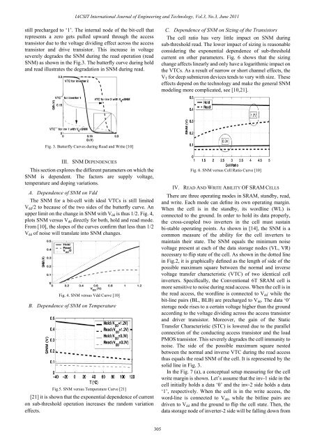 Static Noise Margin Analysis of Various SRAM Topologies - IJET