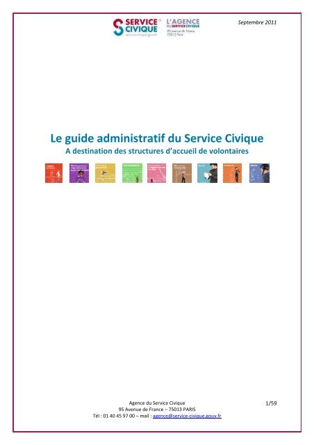 Le guide administratif du Service Civique (à destination des ...