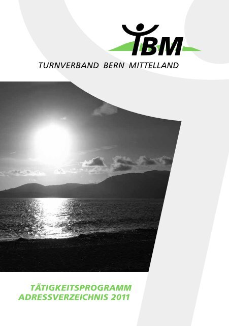 TÃ¤tigkeitsprogramm / Adressverzeichnis (PDF) - Turnverband Bern ...