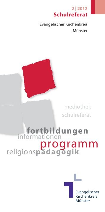 Schulreferat - Kirchenkreis Münster