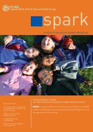 SPARK is a Special Work of the St Vincent de Paul Society (NSW ...