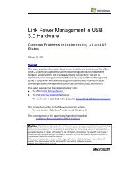 Link Power Management in USB 3.0 Hardware